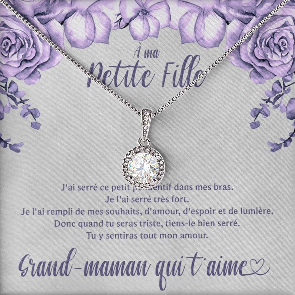Collier petite-fille - Grand-maman qui t'aime