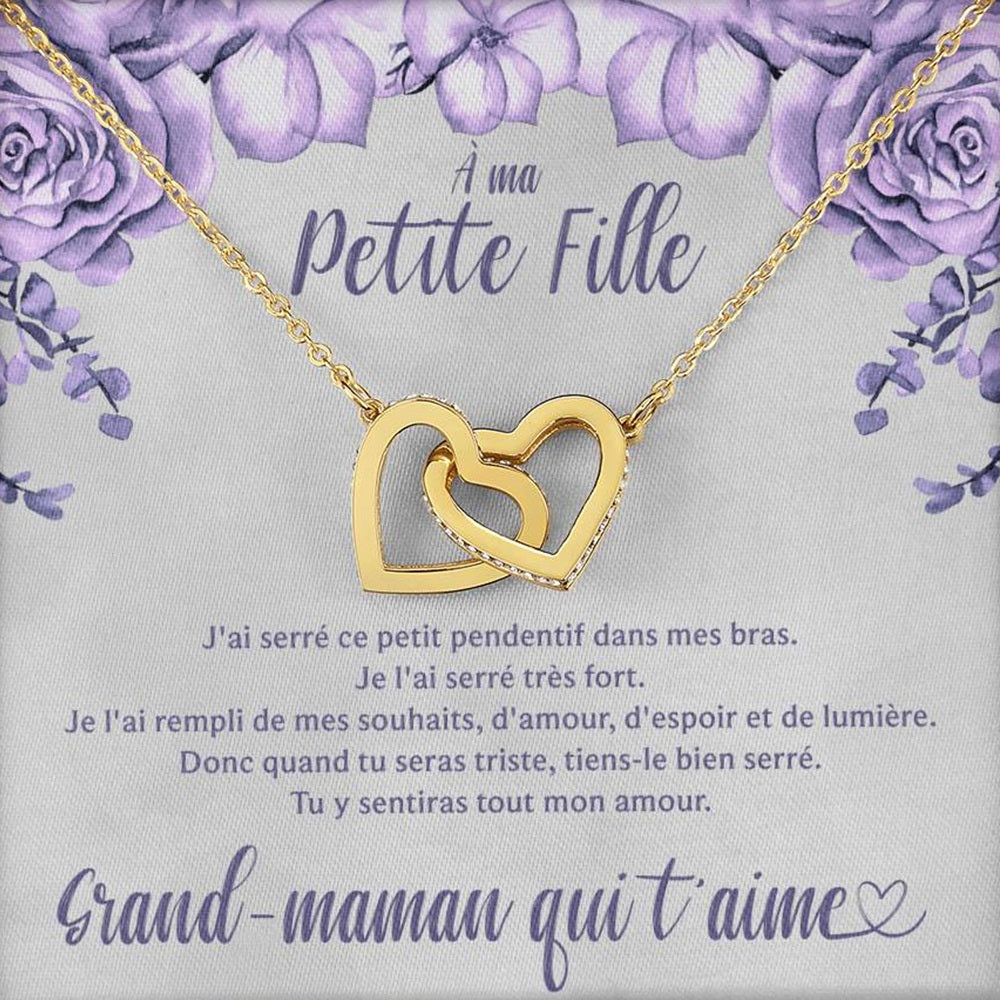 Collier petite-fille - Grand-maman qui t'aime
