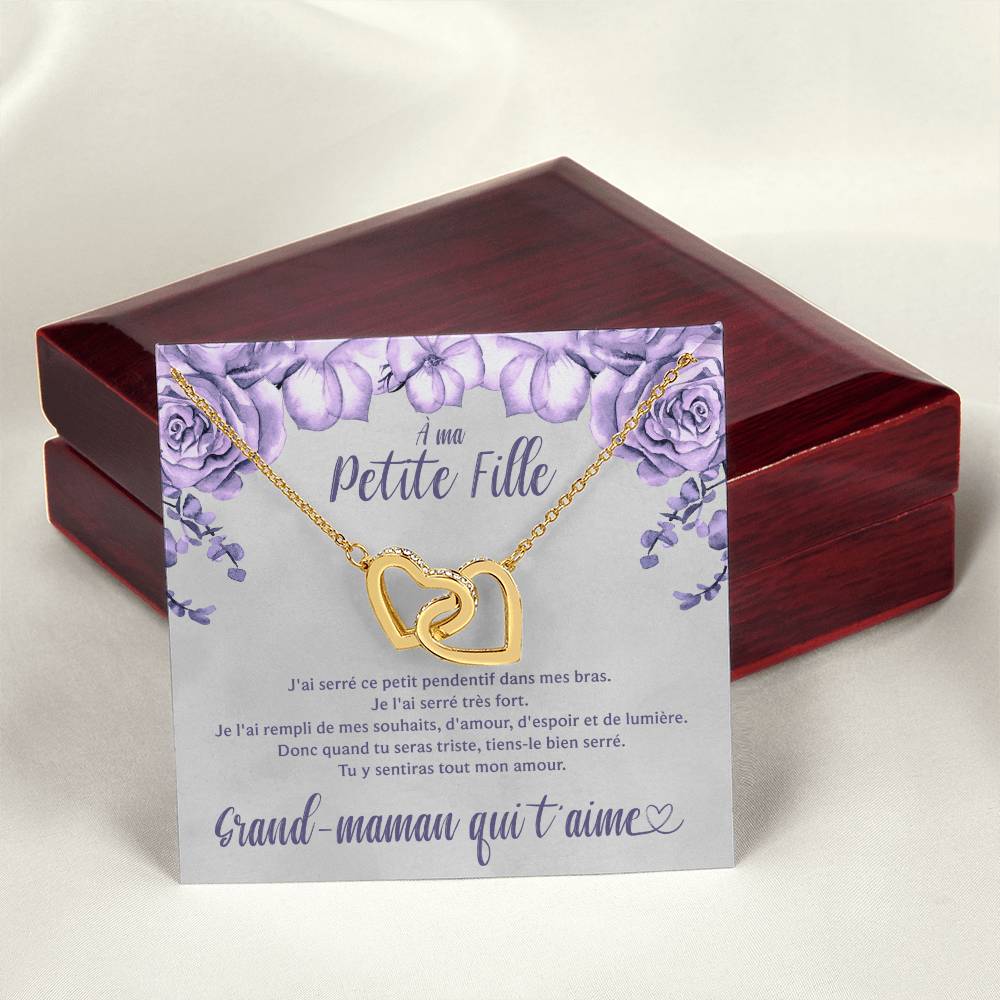 Collier petite-fille - Grand-maman qui t'aime
