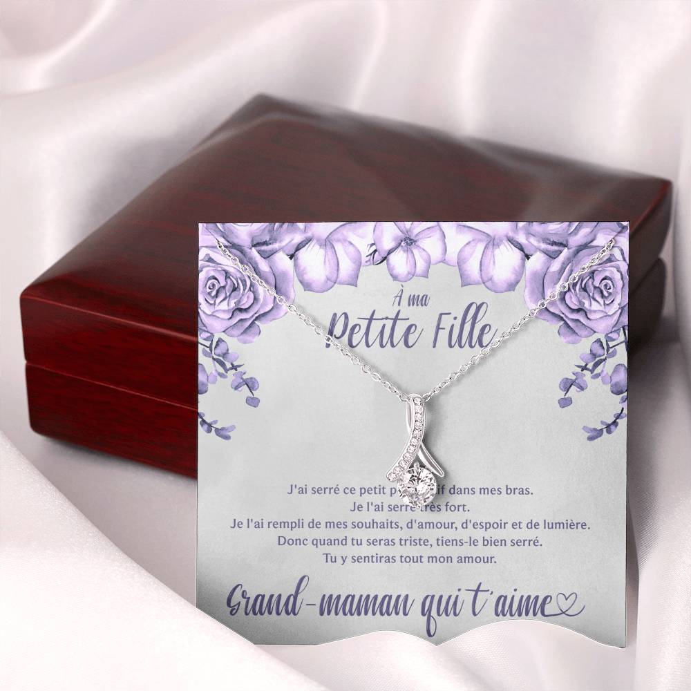 Collier petite-fille - Grand-maman qui t'aime