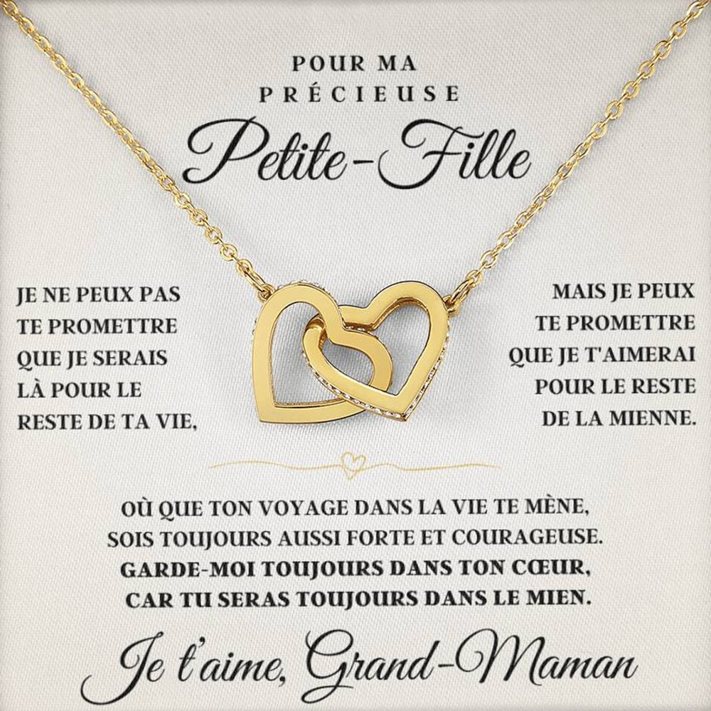 Collier petite-fille - Pour ma précieuse petite fille