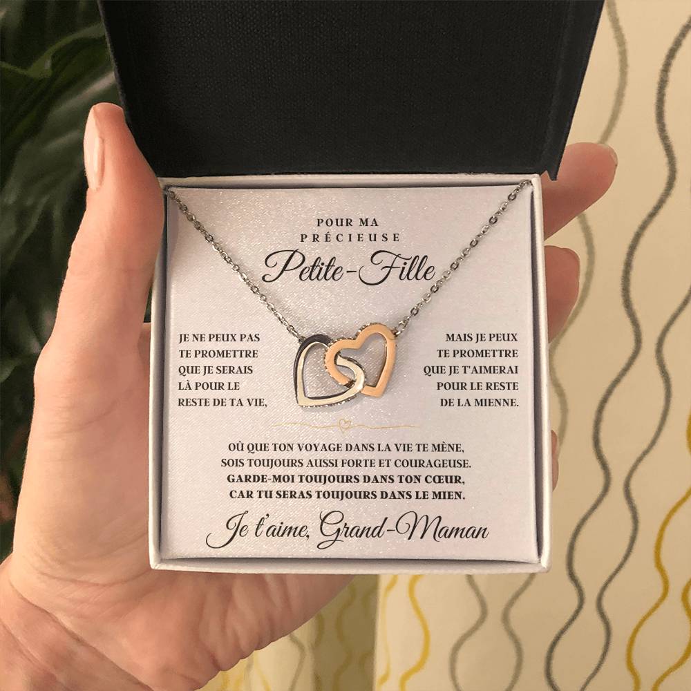 Collier petite-fille - Garde-moi dans ton cœur