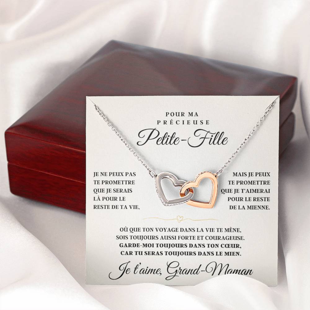 Collier petite-fille - Pour ma précieuse petite fille