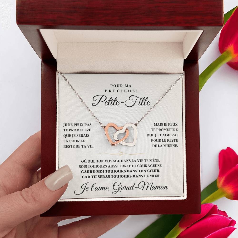 Collier petite-fille - Pour ma précieuse petite fille