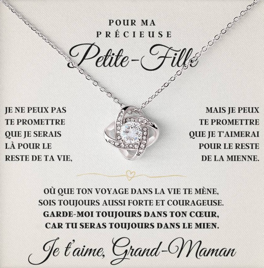 Collier petite-fille - Garde-moi dans ton cœur
