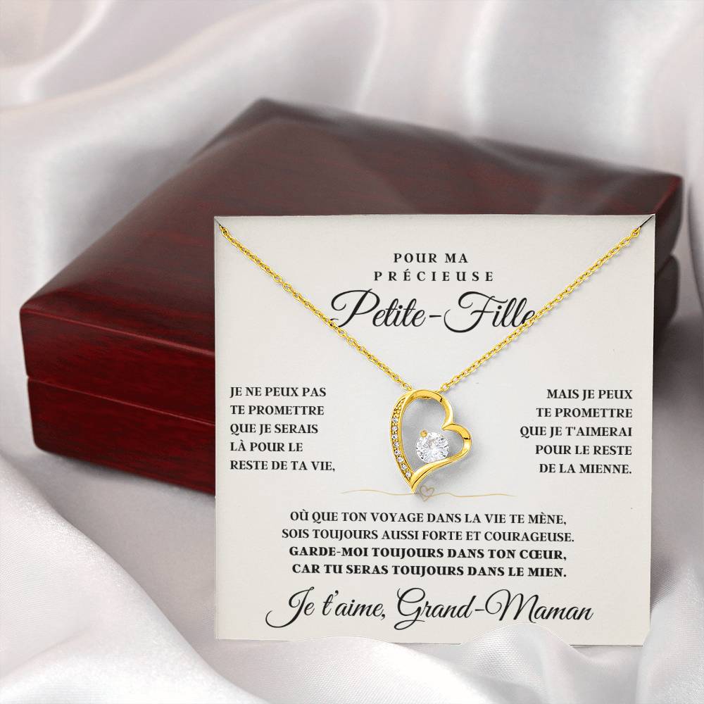 Collier petite-fille - Garde-moi dans ton cœur