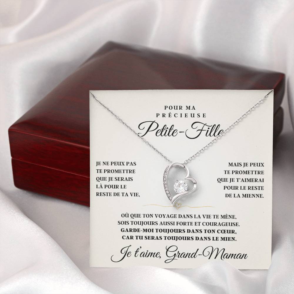 Collier petite-fille - Garde-moi dans ton cœur
