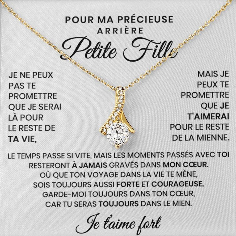 Collier pour arrière-petite-fille - Pour ma précieuse petite fille