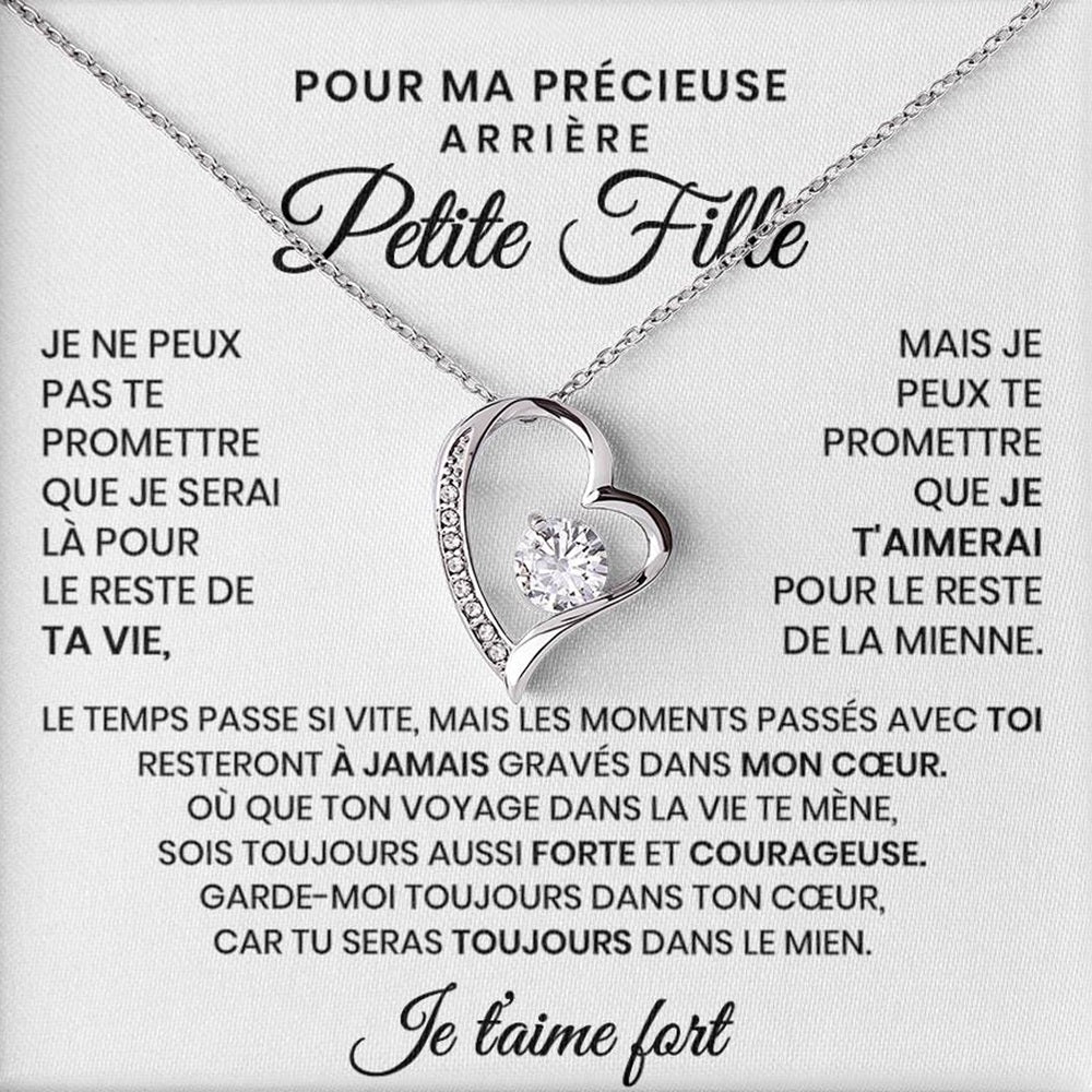 Collier pour arrière-petite-fille - Pour ma précieuse petite fille