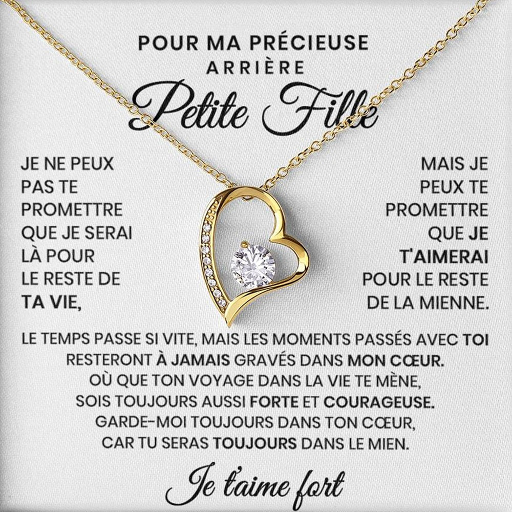 Collier pour arrière-petite-fille - Pour ma précieuse petite fille