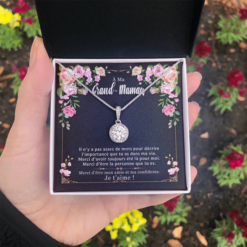 Collier grand-mère – Mon amie et confidente