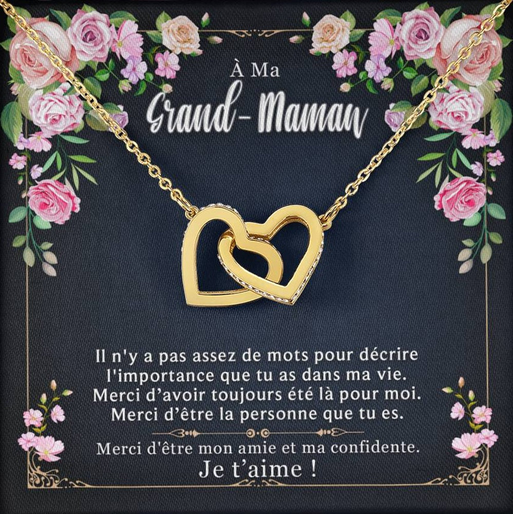 Collier grand-mère – Mon amie et confidente