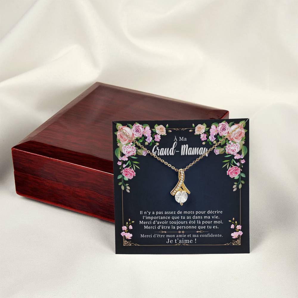 Collier grand-mère – Mon amie et confidente