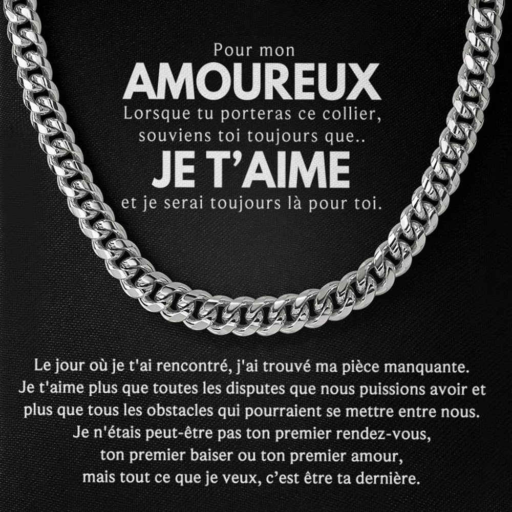 Pour mon amoureux - Chaîne cubans