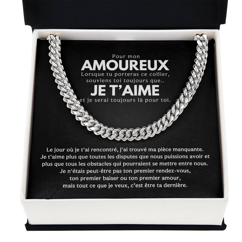 Pour mon amoureux - Chaîne cubans
