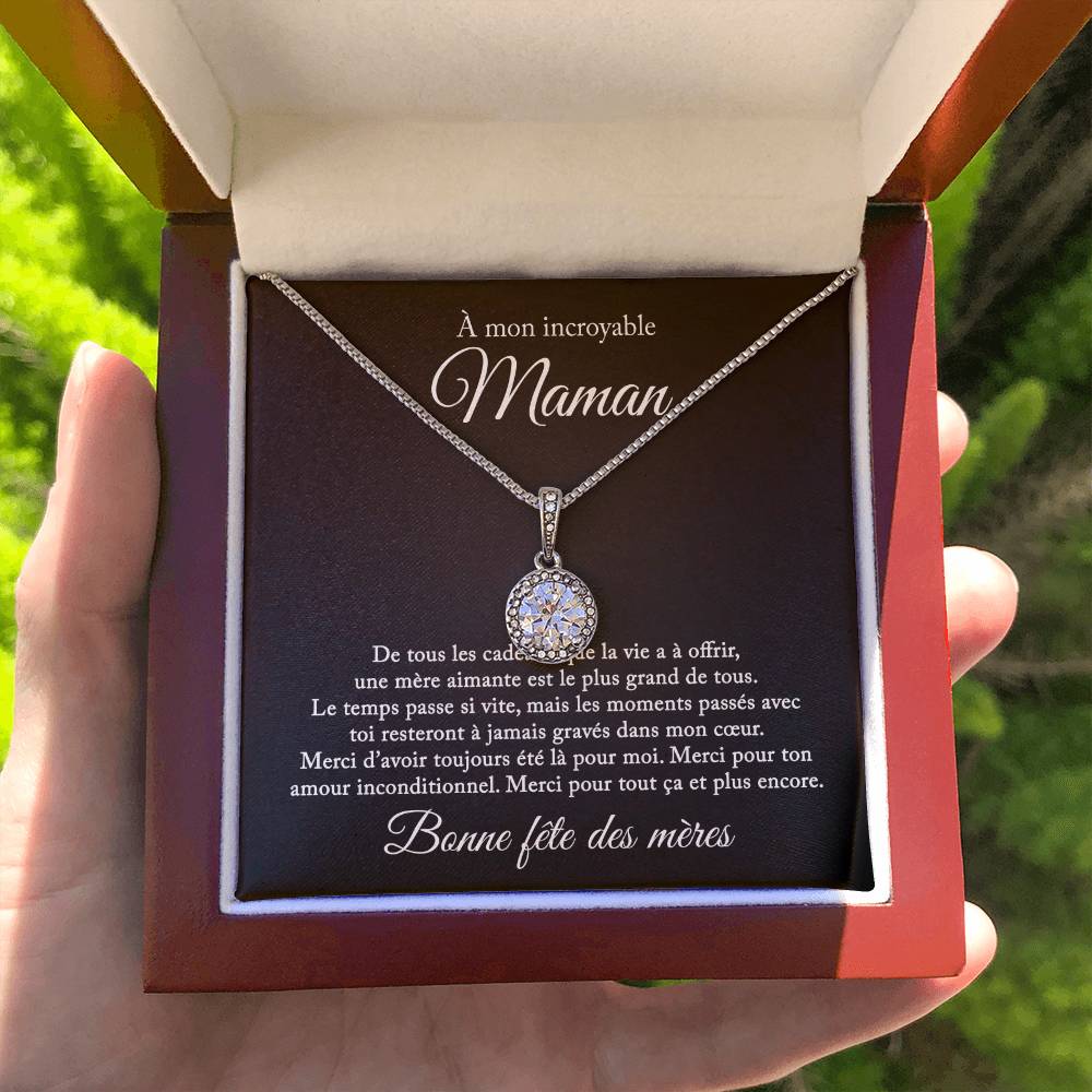 À mon incroyable maman - Bonne fête des mères - Collier