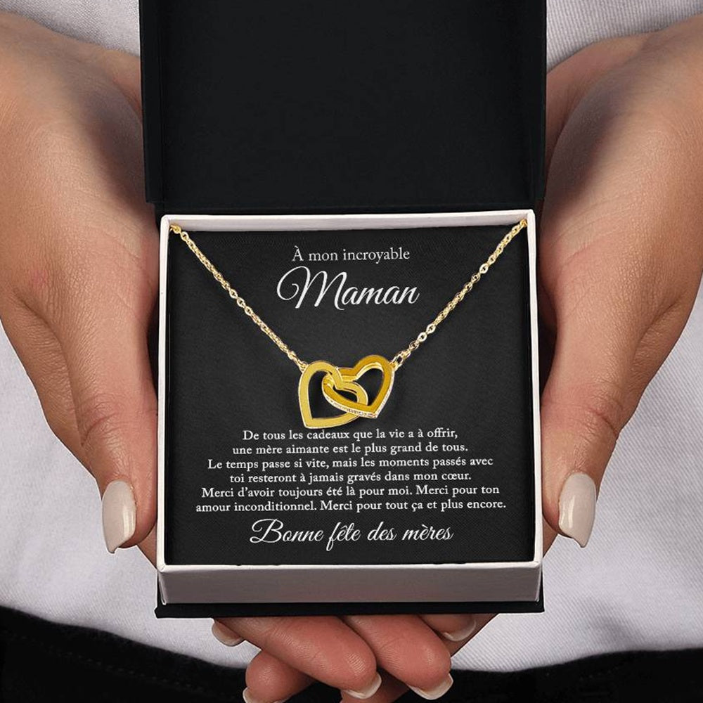 À mon incroyable maman - Bonne fête des mères - Collier