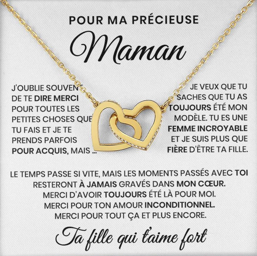 Pour Ma Précieuse Maman - Collier Beauté Éternelle