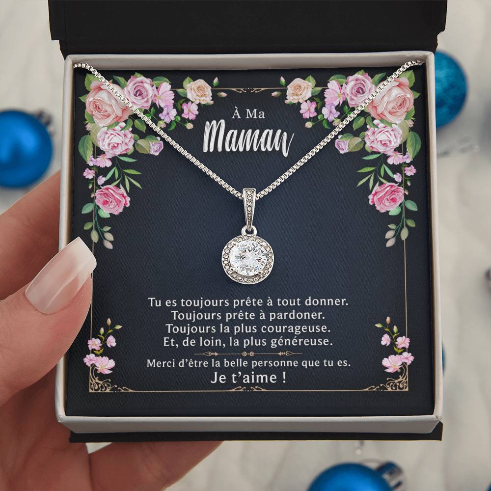 À ma maman - Merci d'être la belle personne que tu es - Collier