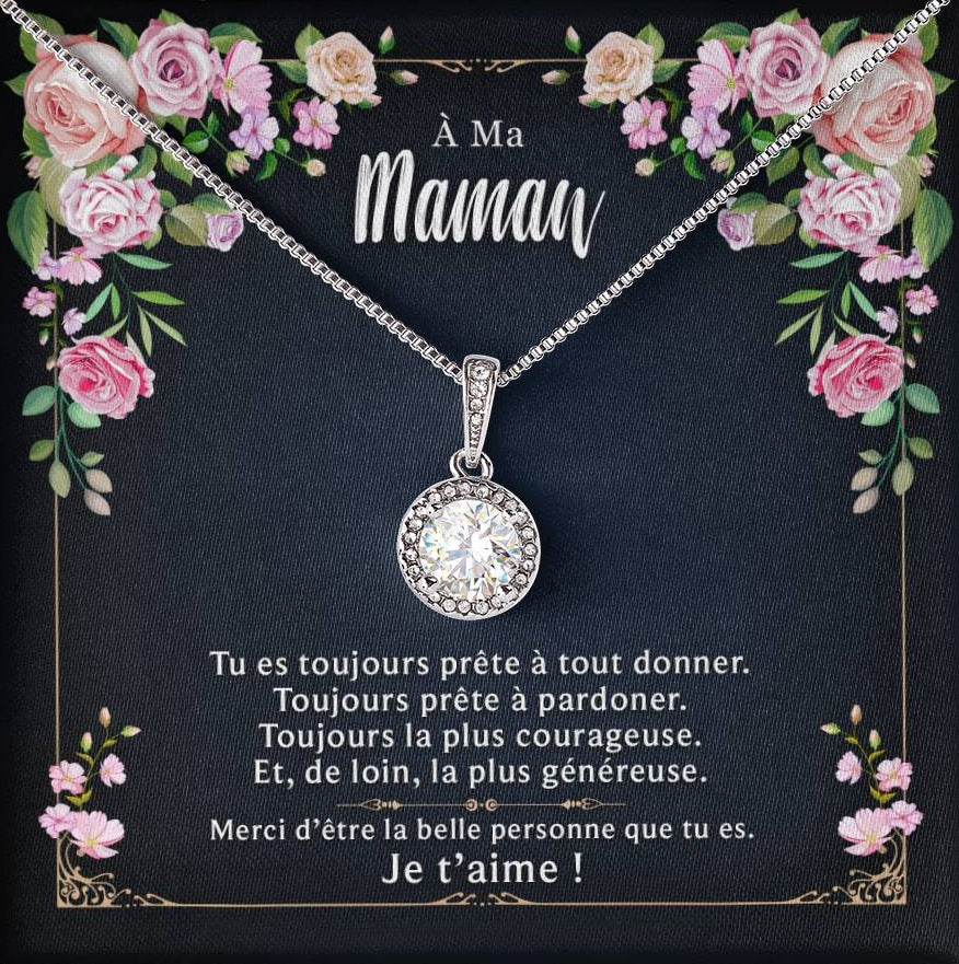 À ma maman - Merci d'être la belle personne que tu es - Collier