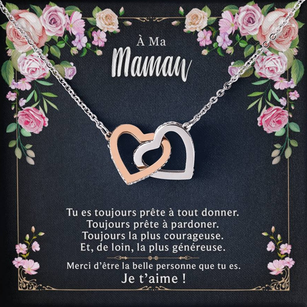 À ma maman - Merci d'être la belle personne que tu es - Collier