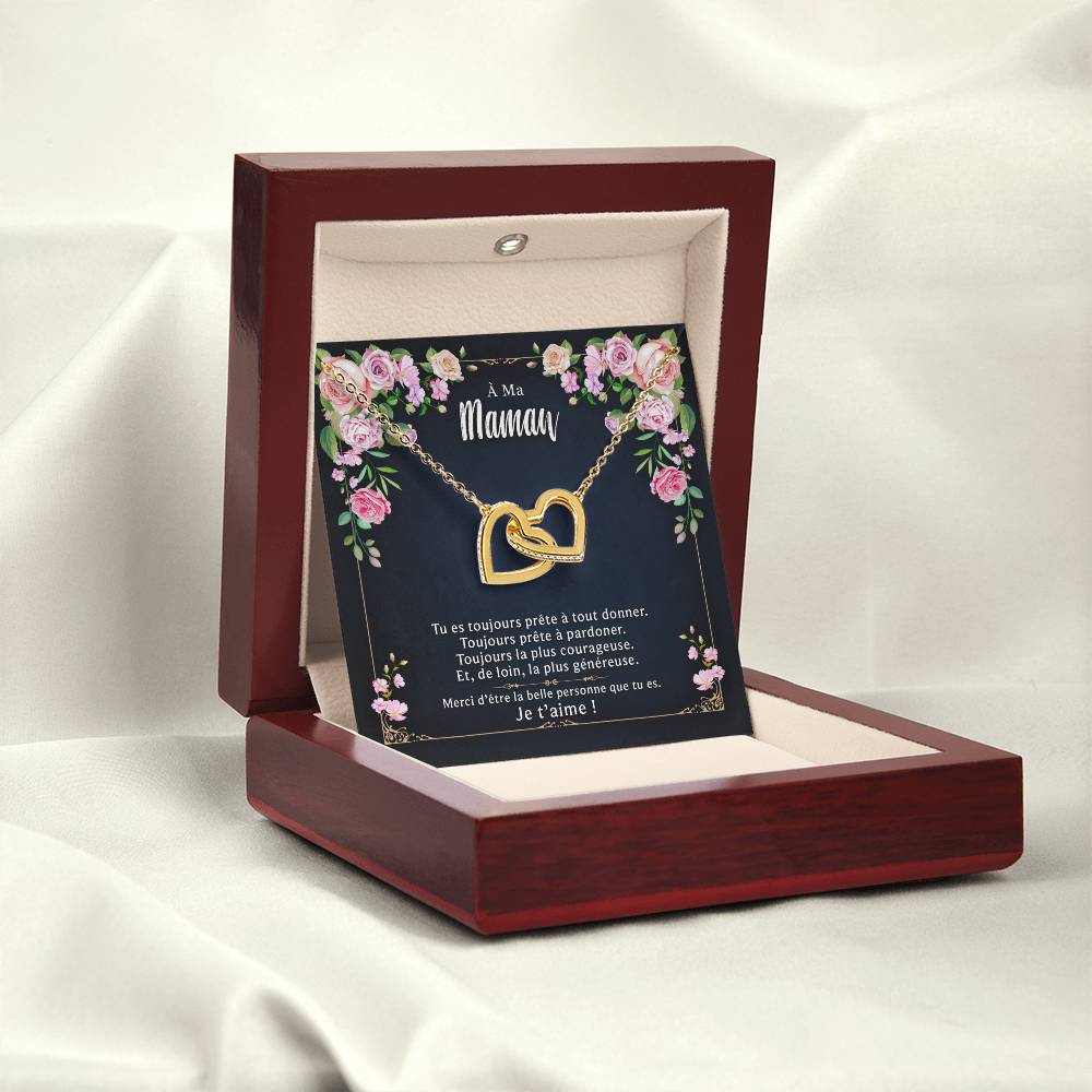 À ma maman - Merci d'être la belle personne que tu es - Collier