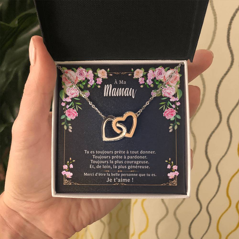 À ma maman - Merci d'être la belle personne que tu es - Collier