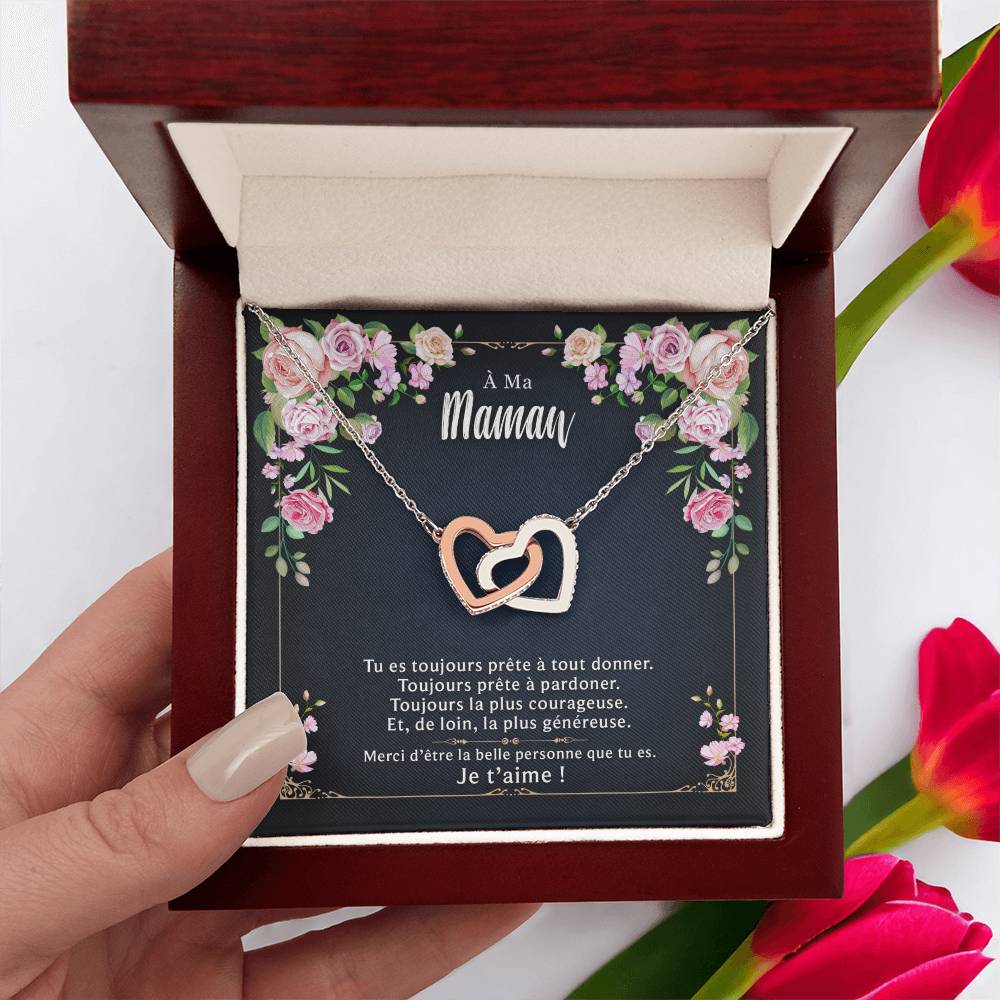 À ma maman - Merci d'être la belle personne que tu es - Collier
