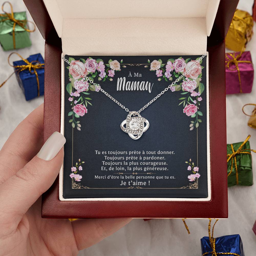 À ma maman - Merci d'être la belle personne que tu es - Collier
