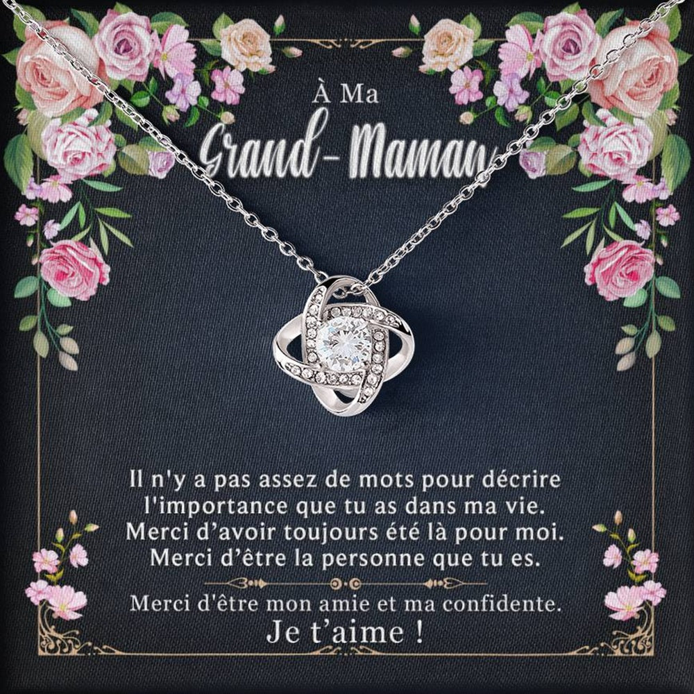 Collier grand-mère – Mon amie et confidente