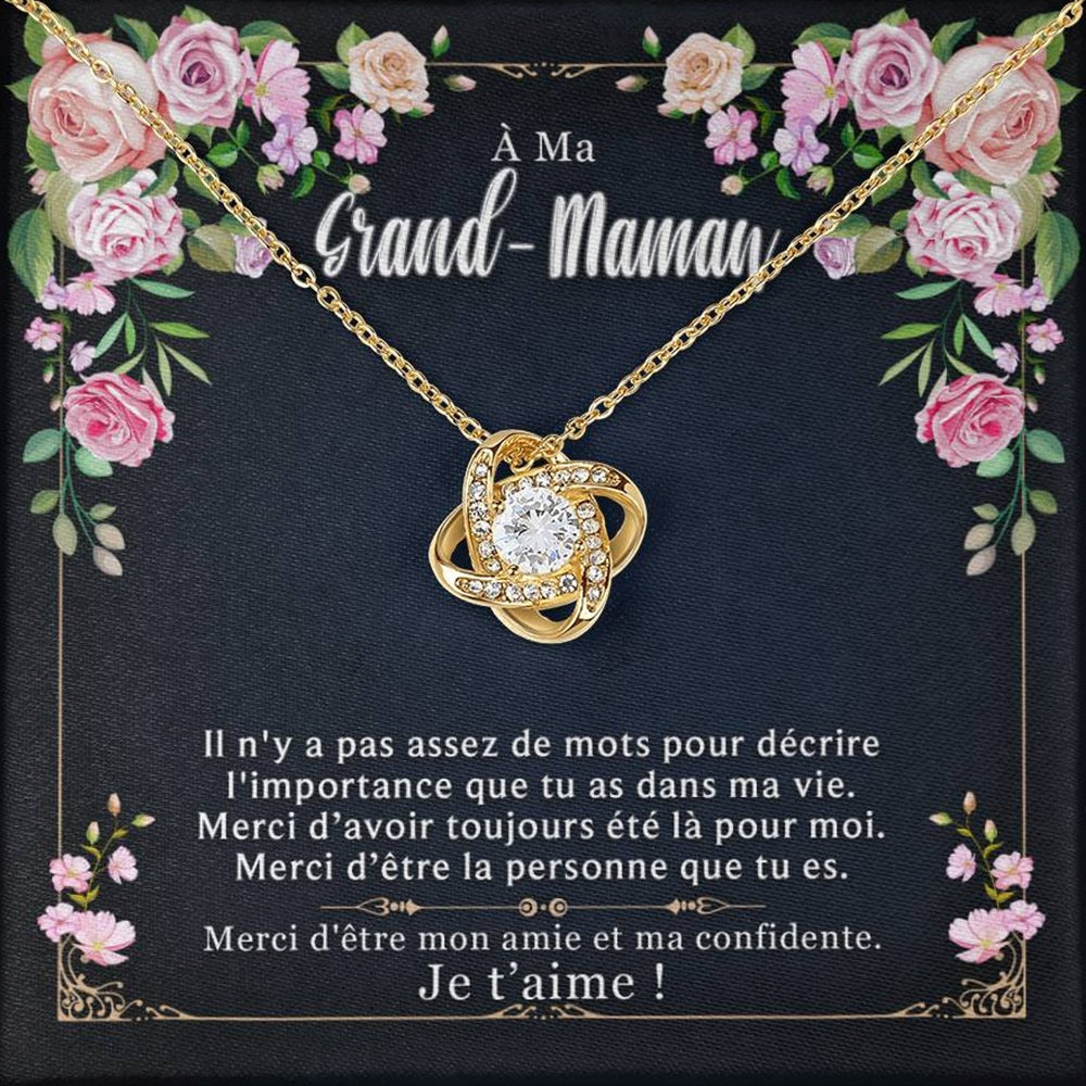 Collier grand-mère – Mon amie et confidente