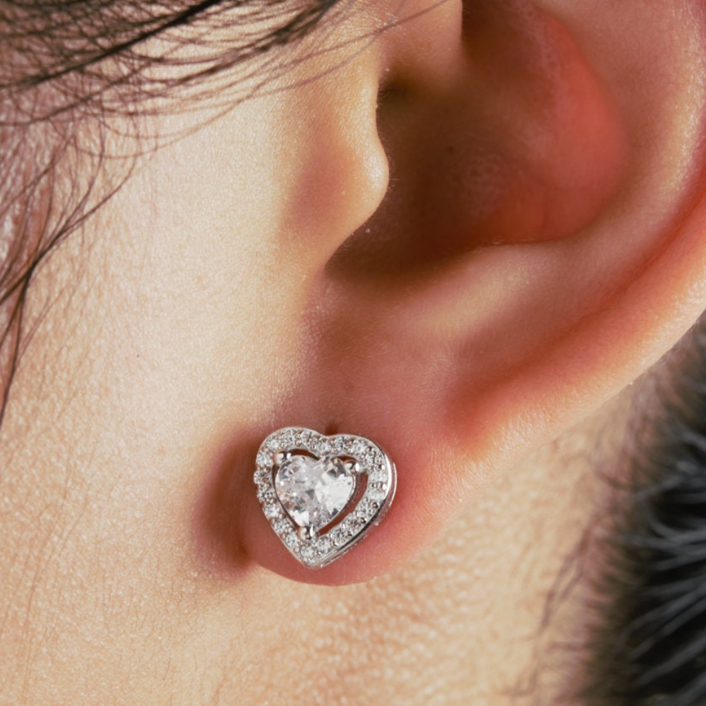 Boucles d'oreilles Cœur D'amour