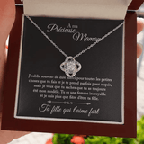 Collier Pour Maman | Coffret cadeau avec collier en or personnalisé