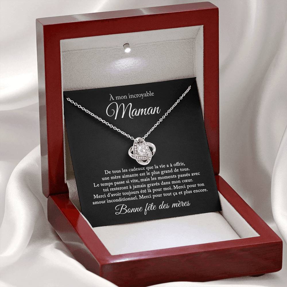 À mon incroyable maman - Bonne fête des mères - Collier