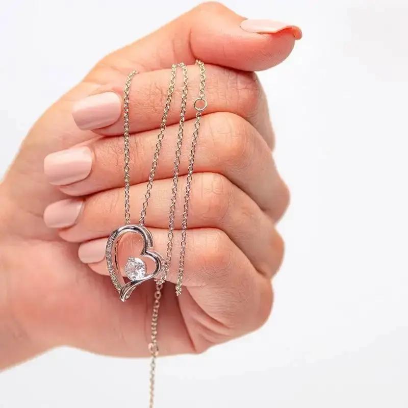 À ma précieuse maman - Ton fils qui t'aime - Collier Coeur - La Petite Pensée