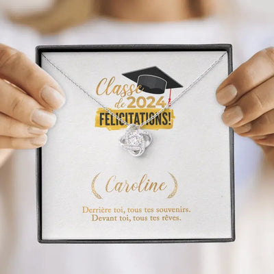 Collier De Graduation Pour Femme | Ajoutez le nom et l'année de la diplômée ✨🎓