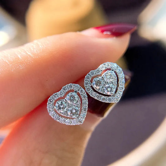 Boucles d'oreilles Cœur D'amour