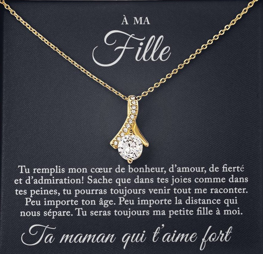 Collier Pour Ma Fille - Tu seras toujours ma petite fille à moi