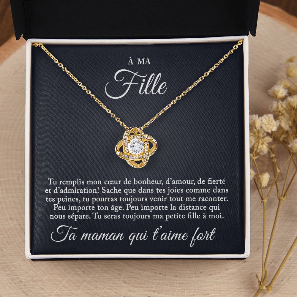 Collier Pour Ma Fille - Tu seras toujours ma petite fille à moi