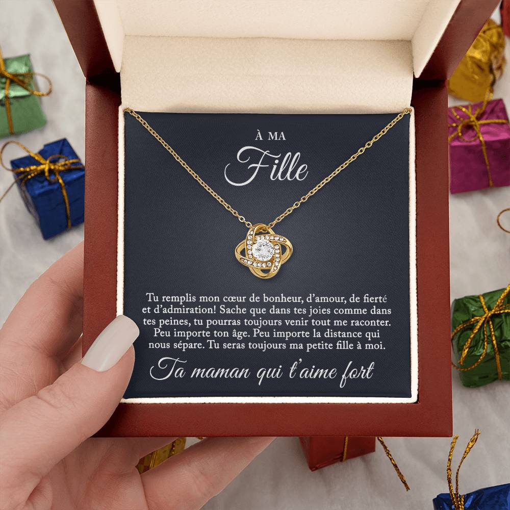 Collier Pour Ma Fille - Tu seras toujours ma petite fille à moi