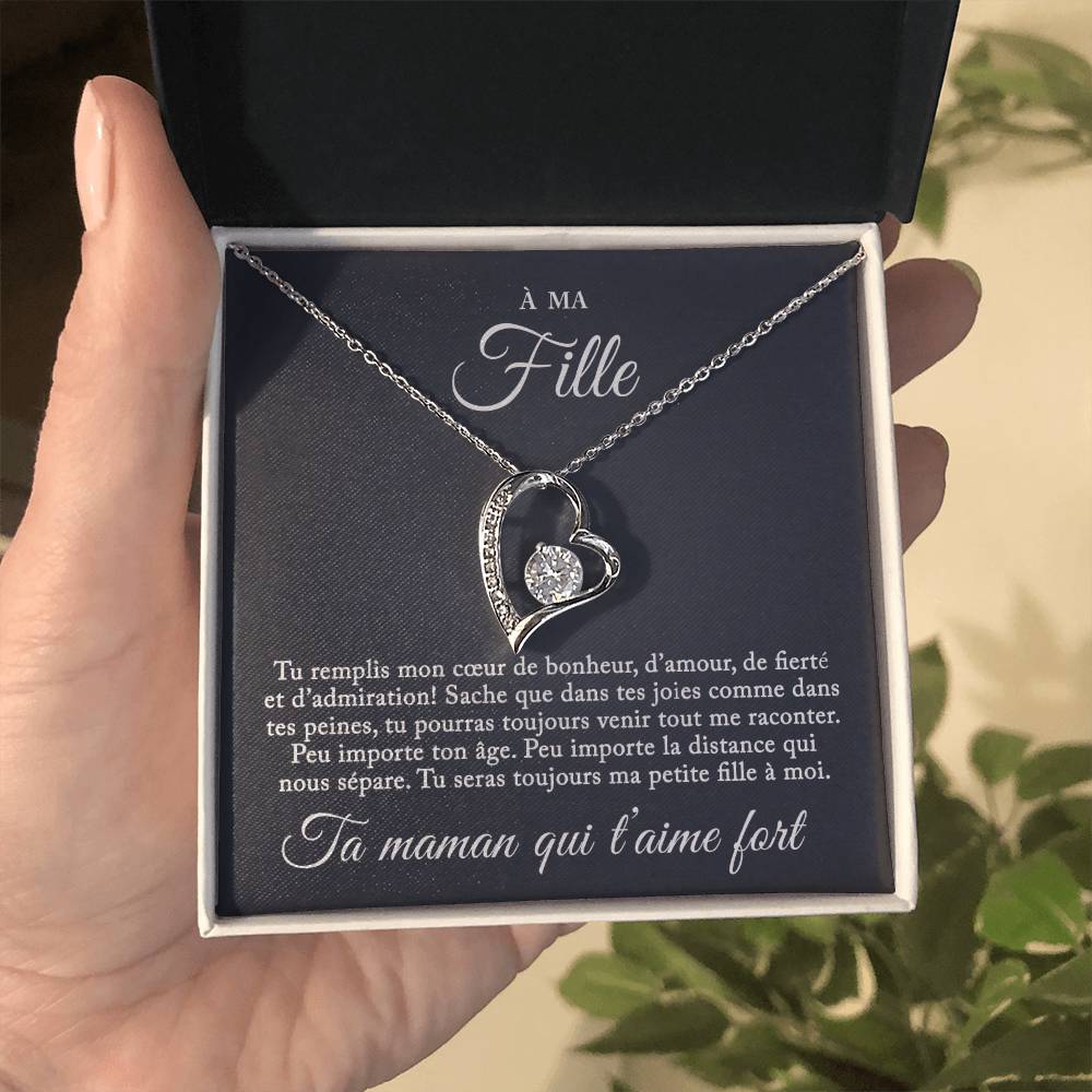 Collier Pour Ma Fille - Tu seras toujours ma petite fille à moi