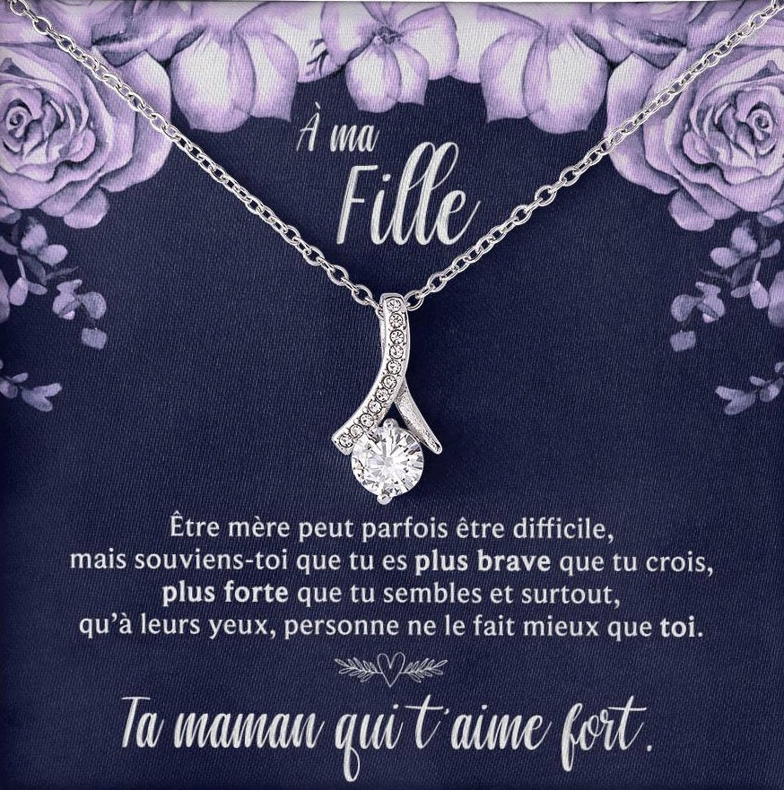 Collier Pour Ma Fille  - Pour Une Nouvelle Maman