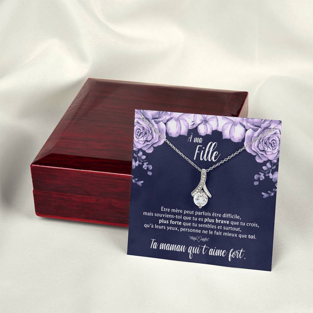 Collier Pour Ma Fille  - Pour Une Nouvelle Maman