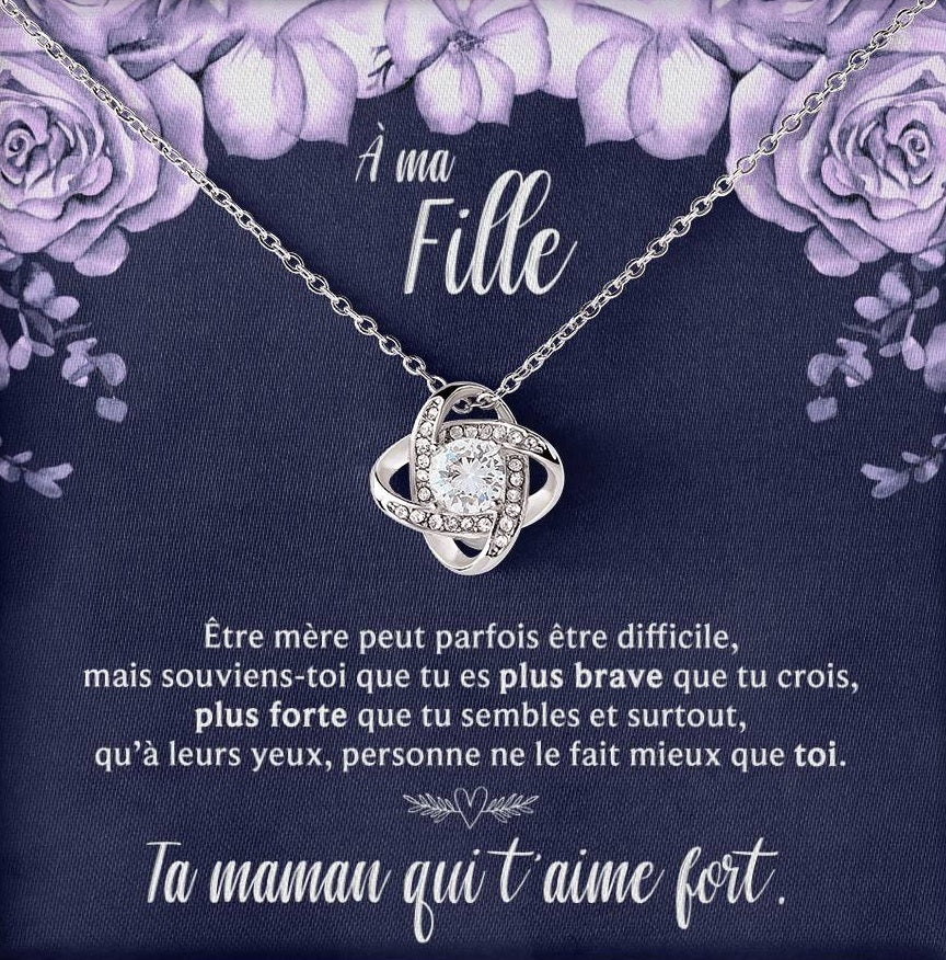 Collier Pour Ma Fille  - Pour Une Nouvelle Maman