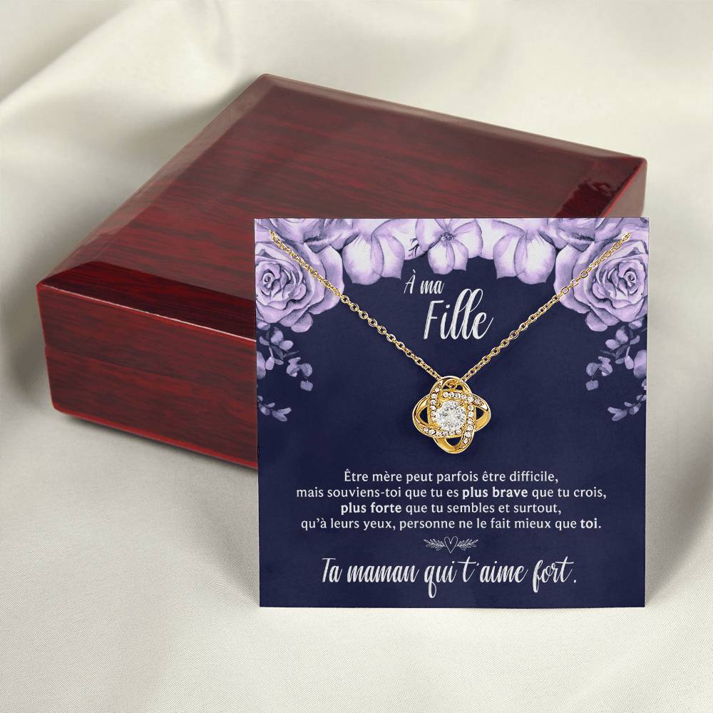 Collier Pour Ma Fille  - Pour Une Nouvelle Maman