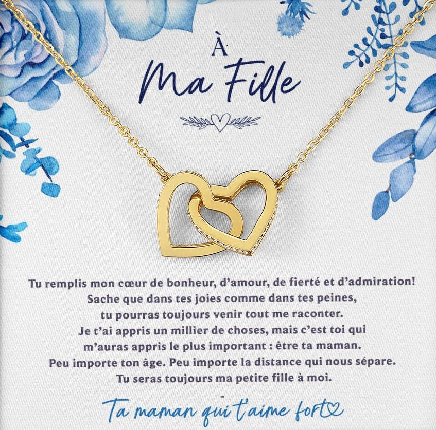 Collier Pour Ma Fille - Tu remplis mon coeur de bonheur