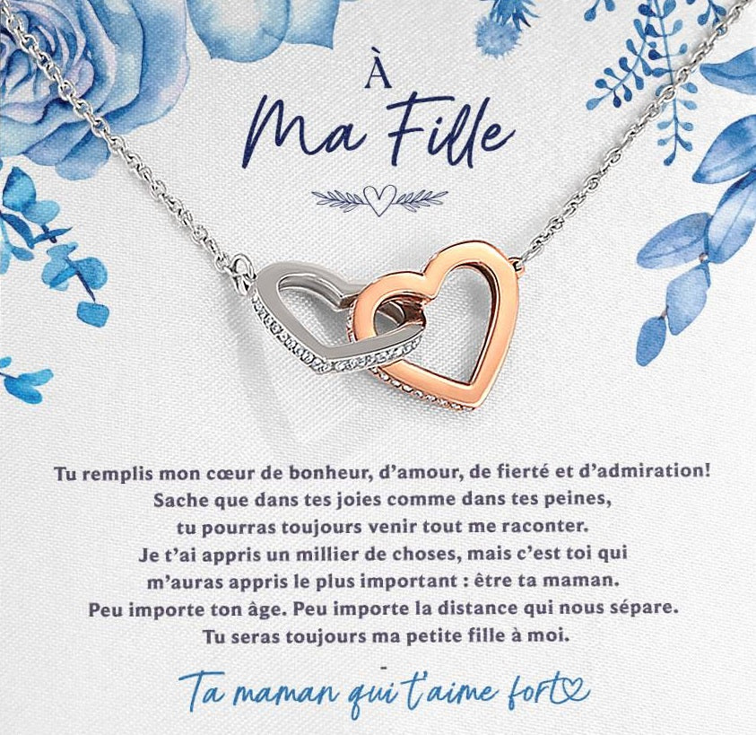 Collier Pour Ma Fille - Tu remplis mon coeur de bonheur