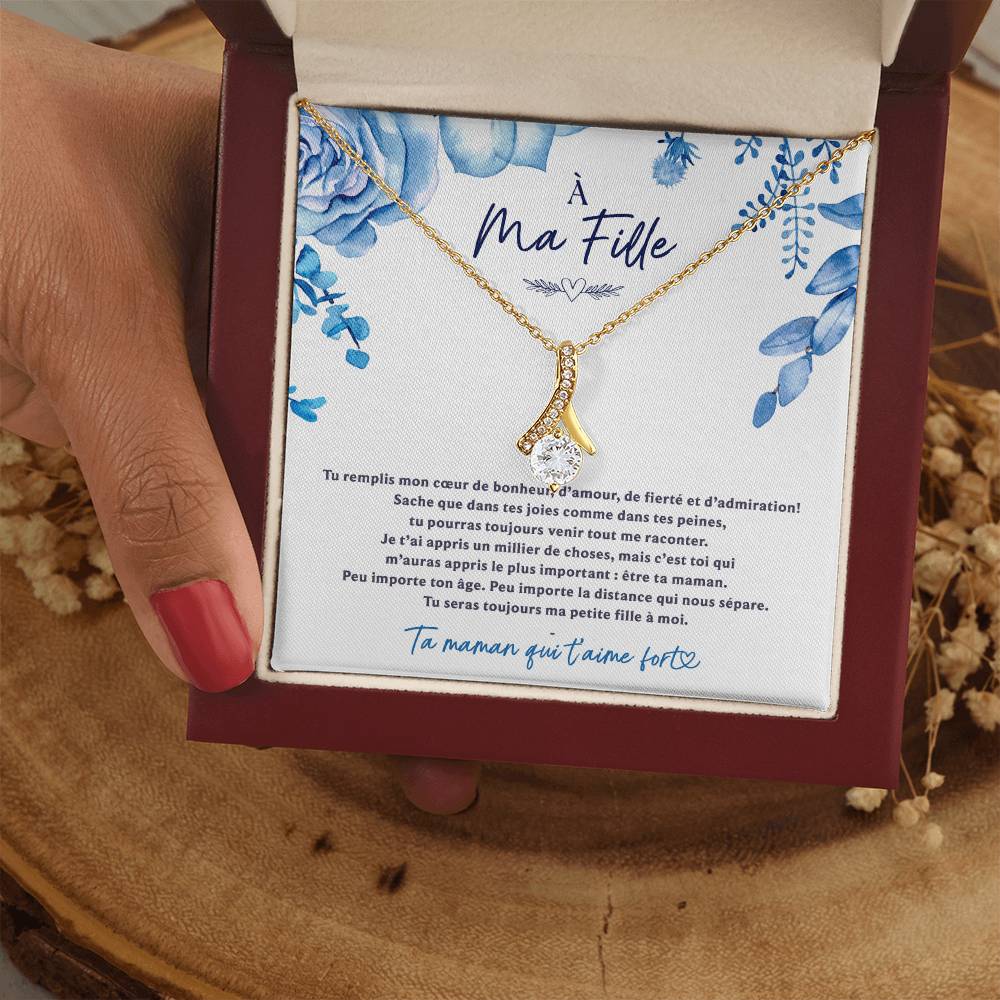 Collier Pour Ma Fille - Tu remplis mon coeur de bonheur