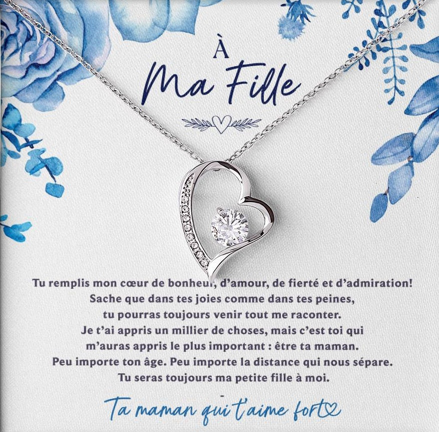 Collier Pour Ma Fille - Tu remplis mon coeur de bonheur