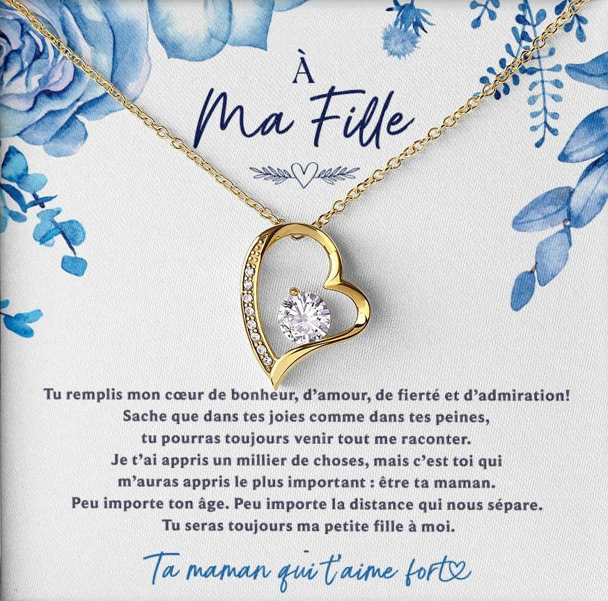 Collier Pour Ma Fille - Tu remplis mon coeur de bonheur